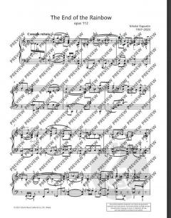 The End of the Rainbow op. 112 von Nikolai Kapustin (Download) 