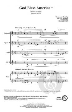 God Bless America von Irving Berlin 