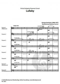Lullaby von George Gershwin 