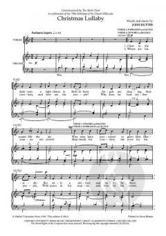 Christmas Lullaby von John Rutter (Download) 