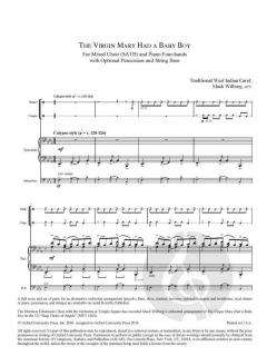 The Virgin Mary Had A Baby Boy von Mack Wilberg (Download) 