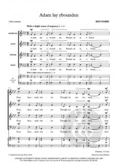 Adam lay ybounden von Ben Parry (Download) 