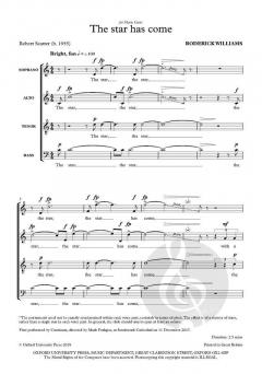 The star has come von Roderick Williams (Download) 