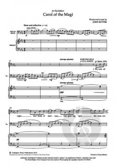 Carol of the Magi von John Rutter (Download) 