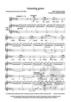 Amazing Grace von John Rutter (Download) 