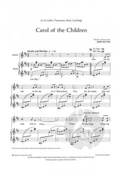 Carol of the Children von John Rutter (Download) 