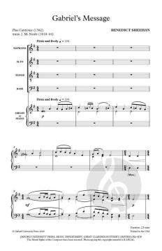 Gabriel's Message von Benedict Sheehan (Download) 