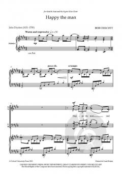 Happy The Man von Bob Chilcott (Download) 