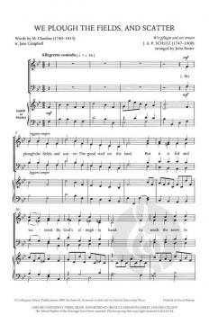 We plough the fields, and scatter von John Rutter (Download) 