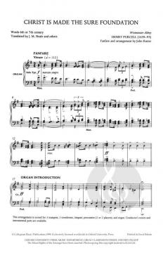 Christ is made the sure Foundation von John Rutter (Download) 