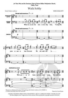 Walk softly von Bob Chilcott (Download) 