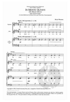 In Monte Oliveti von Mack Wilberg (Download) 