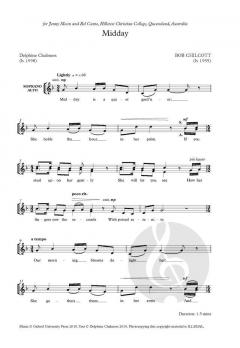 Midday/Summer von Bob Chilcott (Download) 