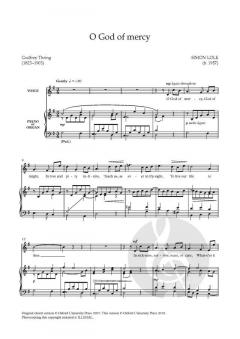 O God of Mercy (solo/high) von Simon Lole (Download) 