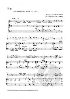 Giga: from Sonata in D minor, Op. 5 No. 7 von Arcangelo Corelli (Download) 