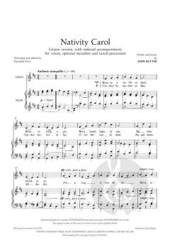 Nativity Carol von John Rutter (Download) 