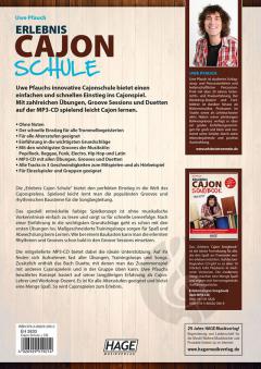 Erlebnis Cajon Schule (mit MP3-CD) von Uwe Pfauch 