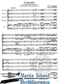 Concerto  von Georg Philipp Telemann 