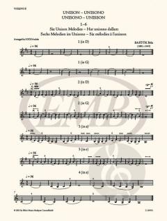 Der Mikrokosmos des Ensemblespiels für Streicher 1 von Béla Bartók im Alle Noten Shop kaufen (Einzelstimme)