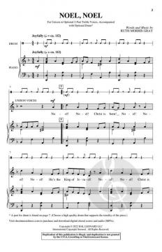 Noel, Noel von Ruth Morris Gray (Download) 
