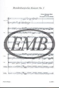 6 Brandenburgische Konzerte von Johann Sebastian Bach 