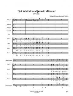 Psalmen 4 von Johann Rosenmüller 