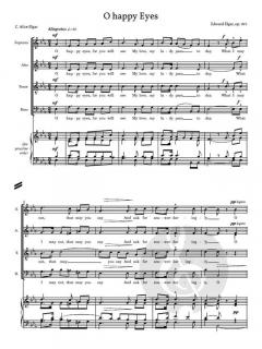 3 Part Songs von Edward Elgar 