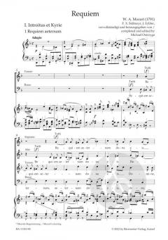 Requiem von Wolfgang Amadeus Mozart 