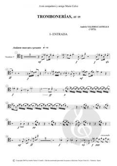 Trombonerías von Andres Valero Castells 