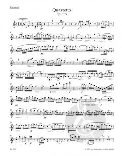 Streichquartett F-Dur op. 135 von Ludwig van Beethoven (Download) 