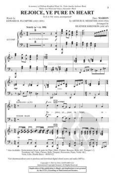 Rejoice, Ye Pure in Heart von Arthur H. Messiter (Download) 