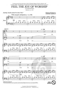 Feel the Joy of Worship von Pepper Choplin (Download) 