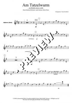 Am Tatzelwurm - DOWNLOAD von André Gattano für Alphorn