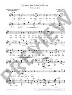 7 Deutsche Volkslieder aus WoO 33 von Johannes Brahms (Download) 