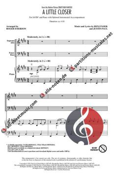 A Little Closer von Benj Pasek (Download) 