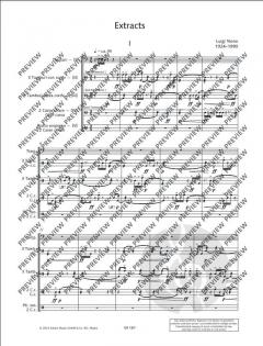 Ausschnitte von Luigi Nono 