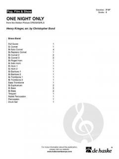 One Night Only von Henry Krieger 