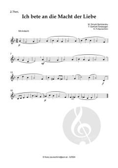 Ich bete an die Macht der Liebe von Dmitri Stepanowitsch Bortniansky (Download) 