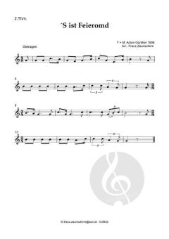 'S ist Feieromd von Anton Günther (Download) 
