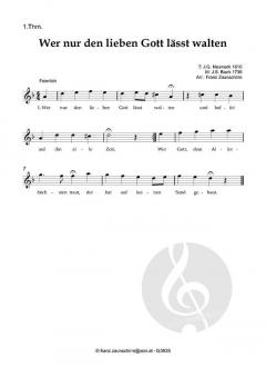 Wer nur den lieben Gott lässt walten von Johann Sebastian Bach (Download) 