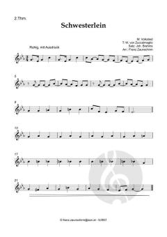Schwesterlein von Johannes Brahms (Download) 
