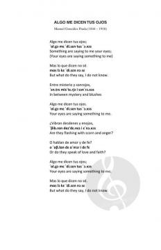 Algo Me Dicen Tus Ojos von Rosephanye Powell (Download) 
