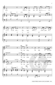 Hard Times Come Again No More von Stephen Collins Foster (Download) 
