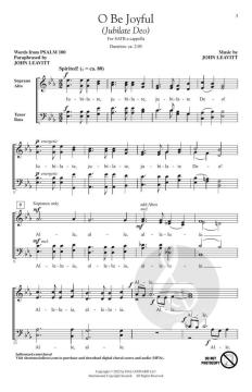 O Be Joyful von John Leavitt (Download) 