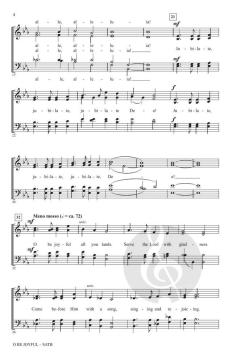 O Be Joyful von John Leavitt (Download) 