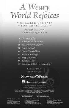 A Weary World Rejoices von Joseph M. Martin (Download) 