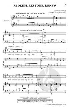 A Weary World Rejoices von Joseph M. Martin (Download) 