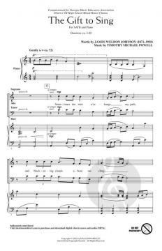 The Gift to Sing von Timothy Michael Powell (Download) 