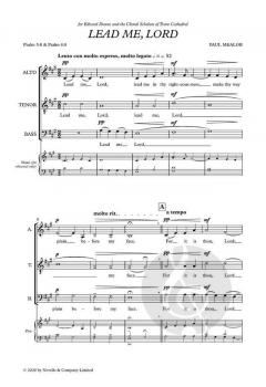 Lead Me, Lord von Paul Mealor 