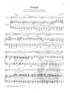Sonate d-moll op. 108 von Johannes Brahms 